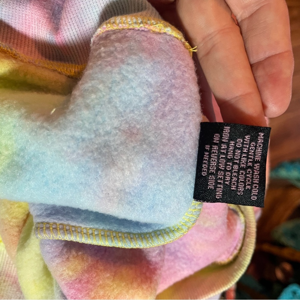 Colorful Tie-Dye Women's hoodie - Picture 6 of 6